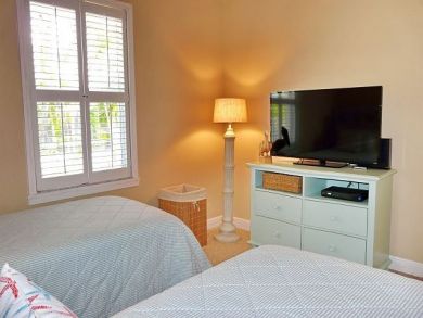 Bedroom with Twin Beds & TV